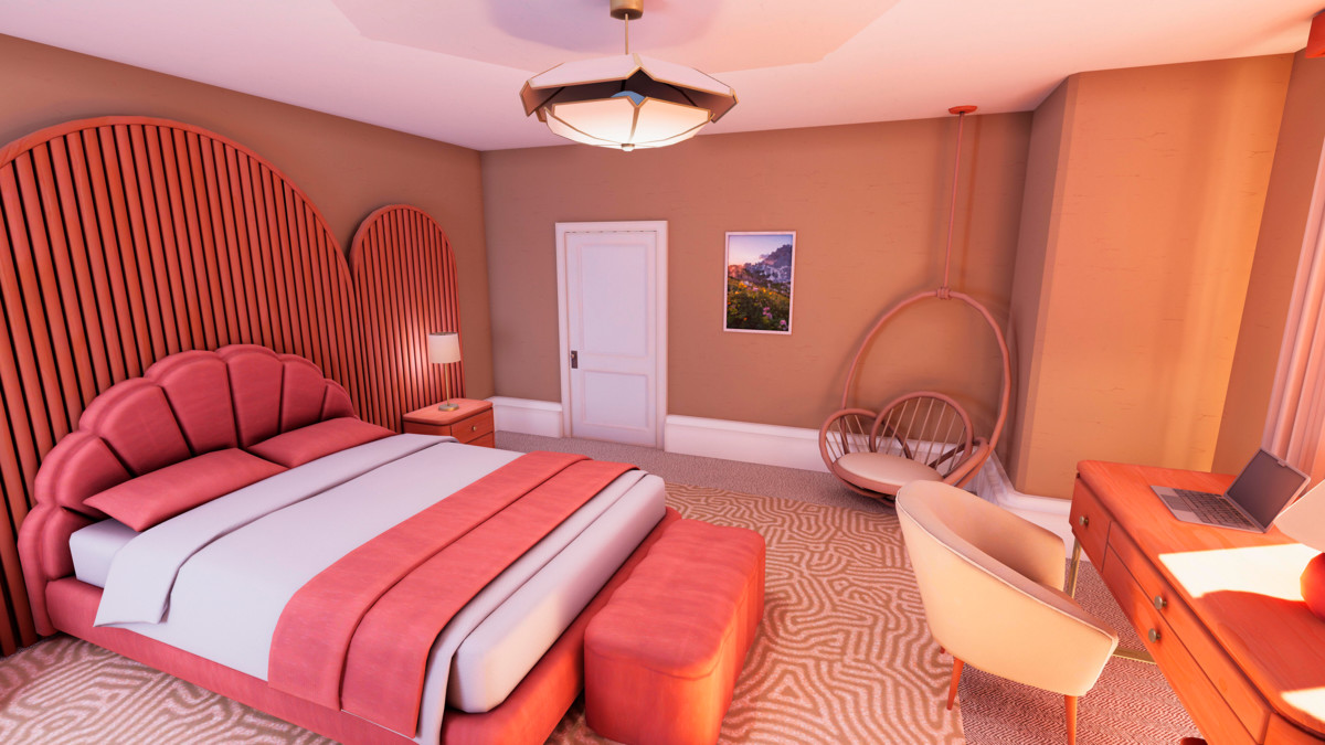 Stylized Modular Bedroom - PBR Interior Kit (URP/Built-In/HDRP)