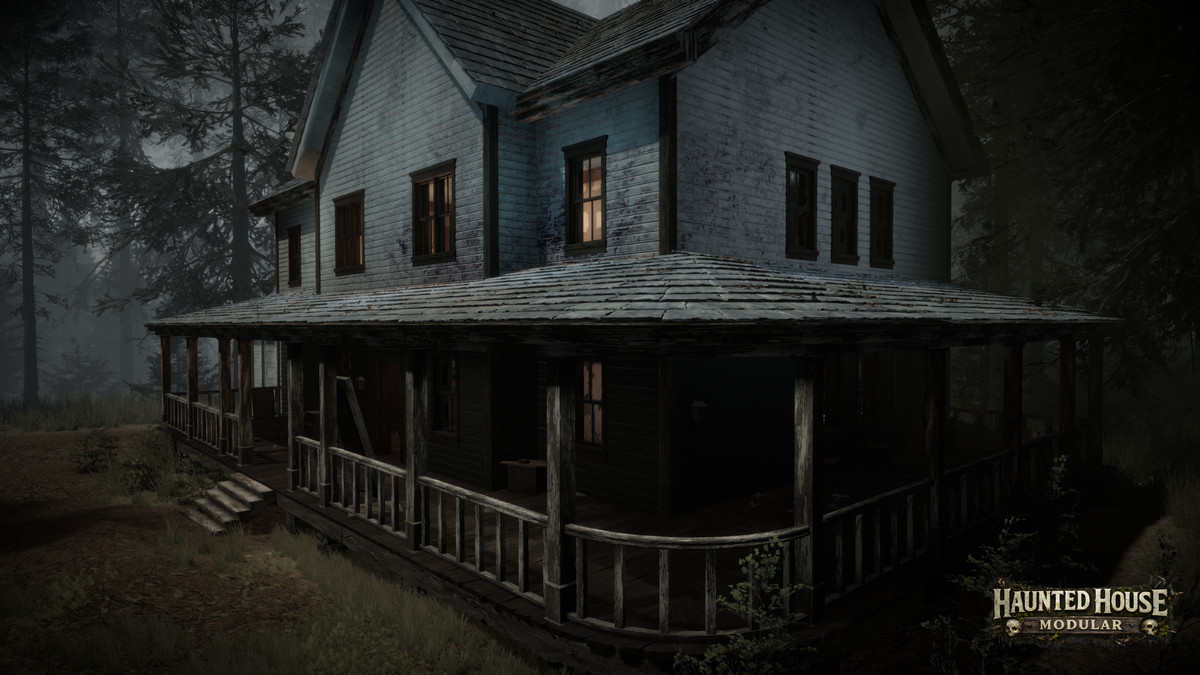 Modular Haunted House (Modular House, Haunted House, House, Home, Modular)