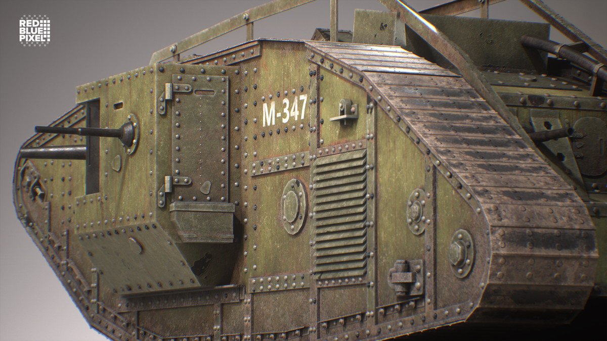 British Mark IV Male Tank