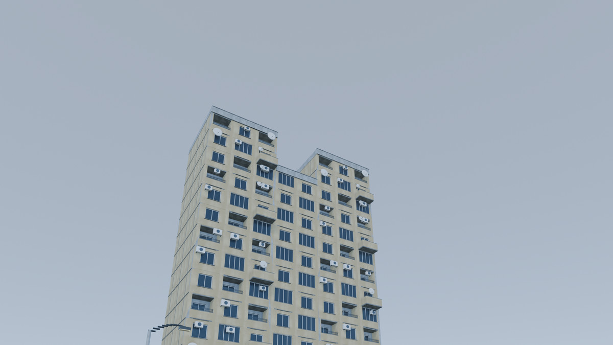 Soviet Panel Block Estate — Modular Urban Kit