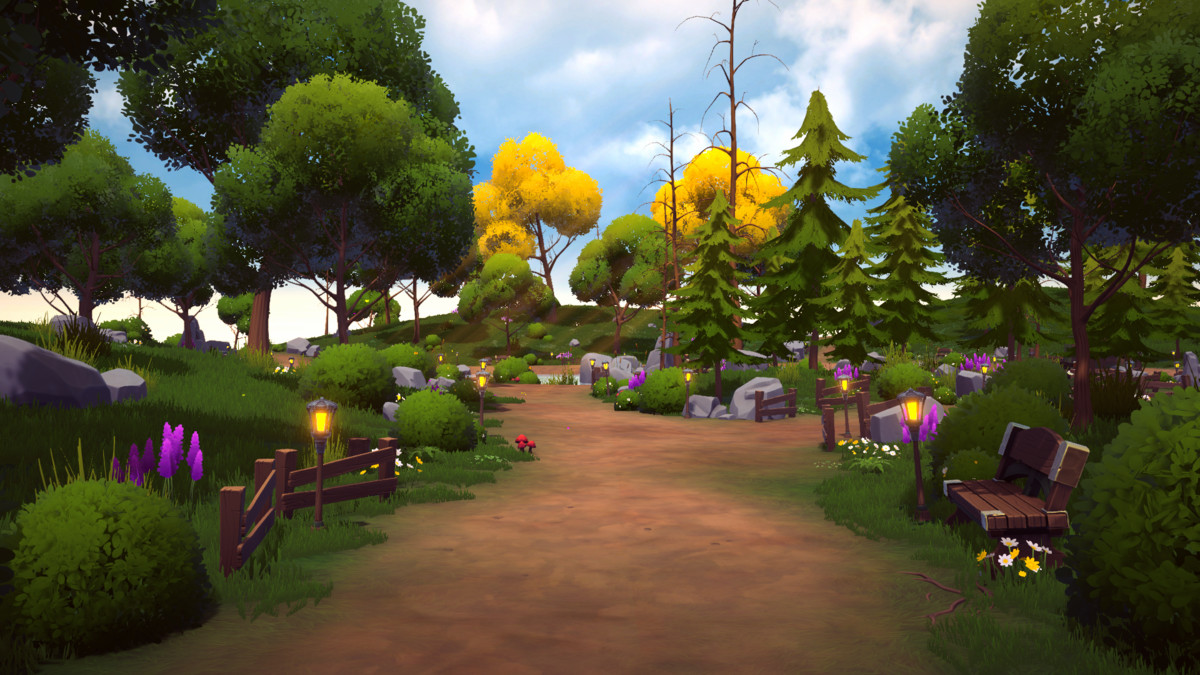 Lakeside–Stylized Nature Environment