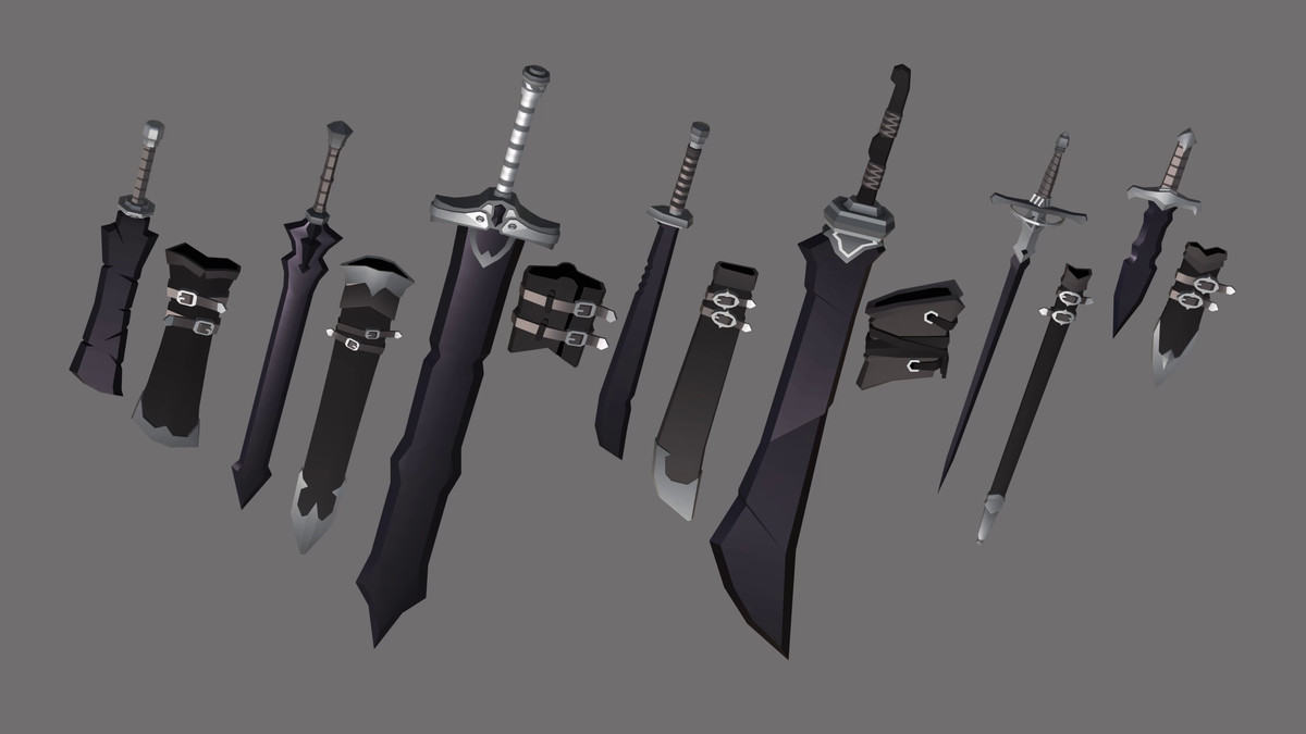 Low-Poly Medieval Fantasy - Advanced Weapons