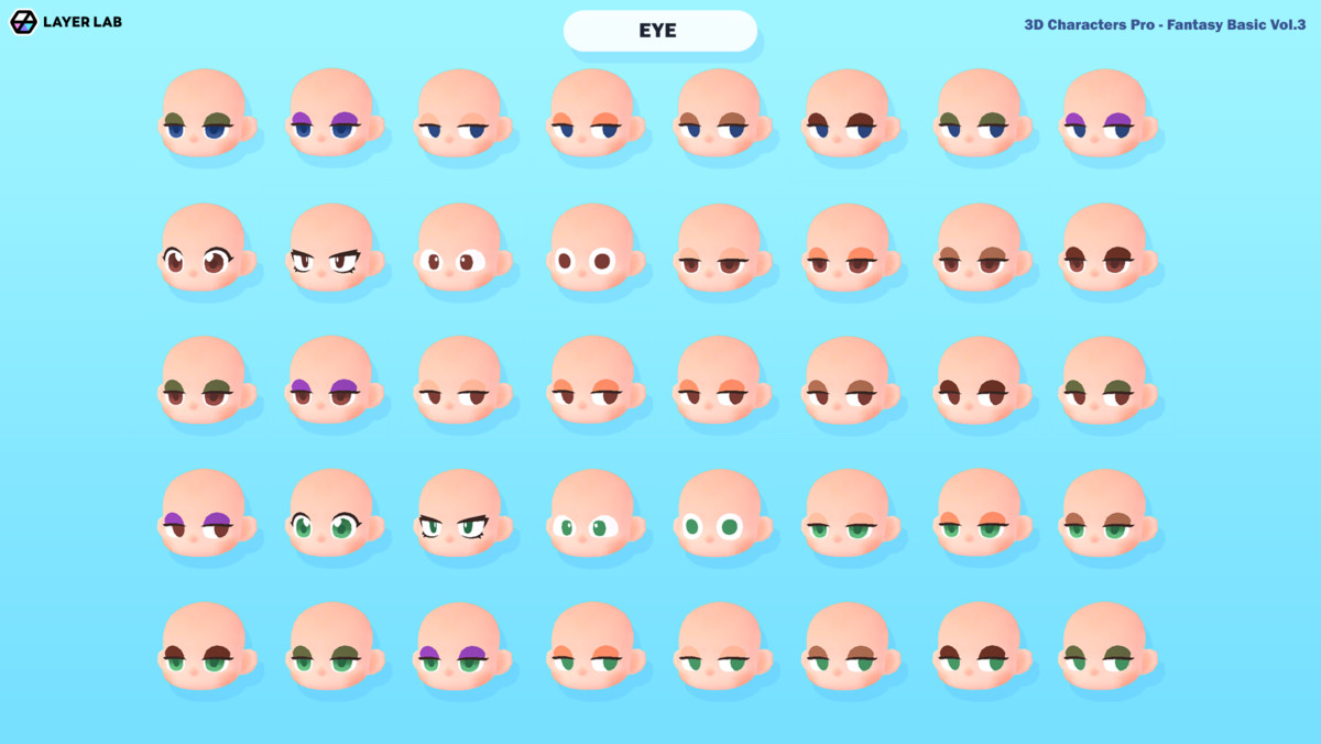 3D Characters Pro - Fantasy Basic Vol.3