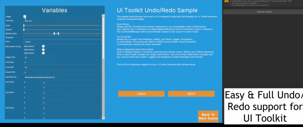 Deterministic Command Engine – Undo, Redo & Replayable Gameplay