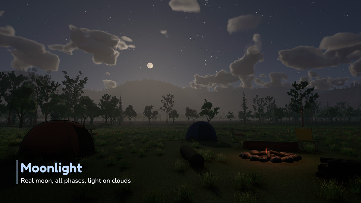 Drop-In Sky & Weather — Realistic URP System