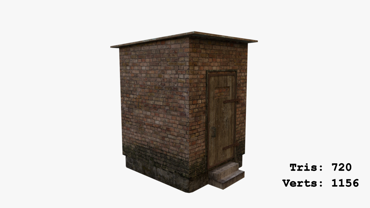 Abandoned Apocalyptic Buildings Mega Pack