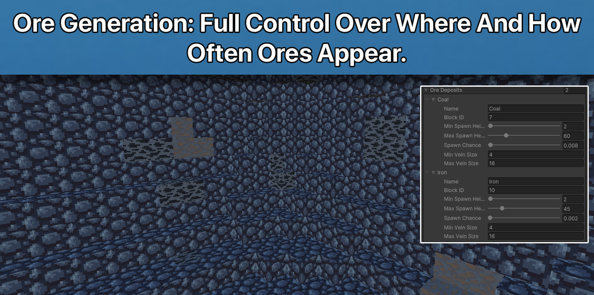 Pro-Cube World: Procedural Voxel World Generator
