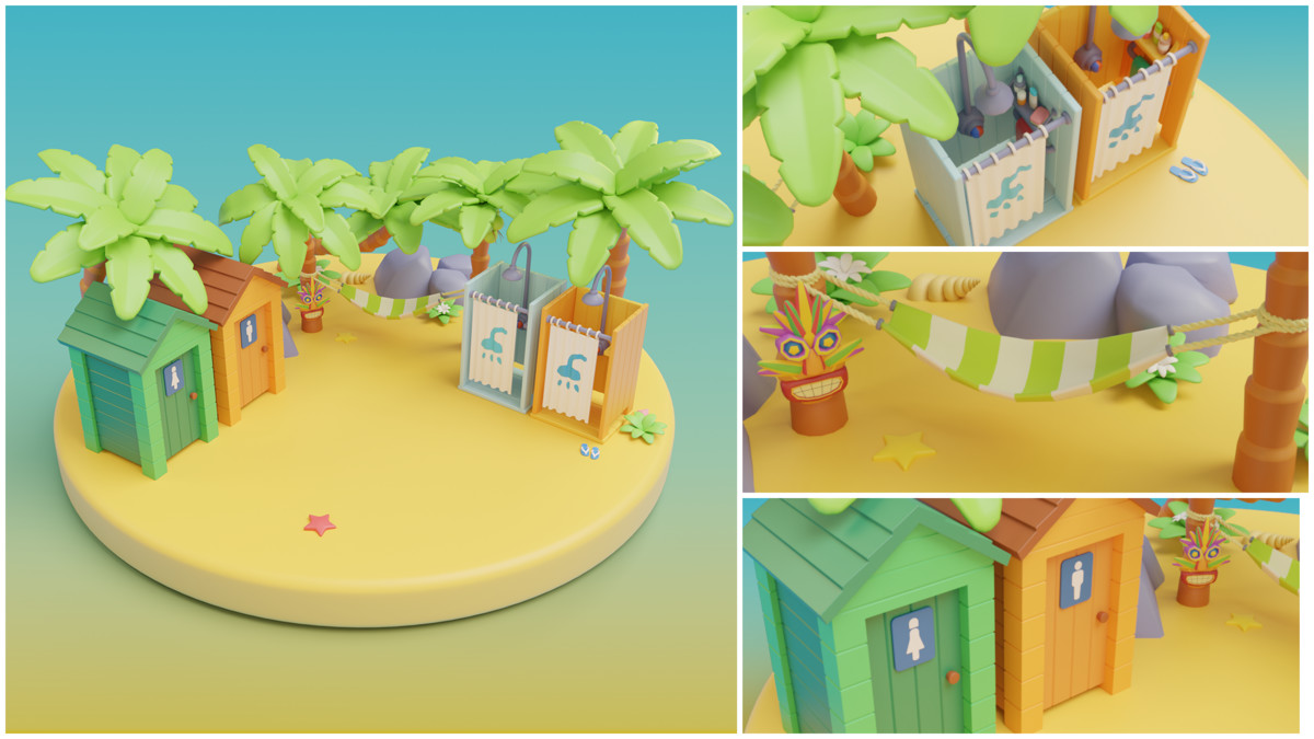 Cozy Summer Beach Pack