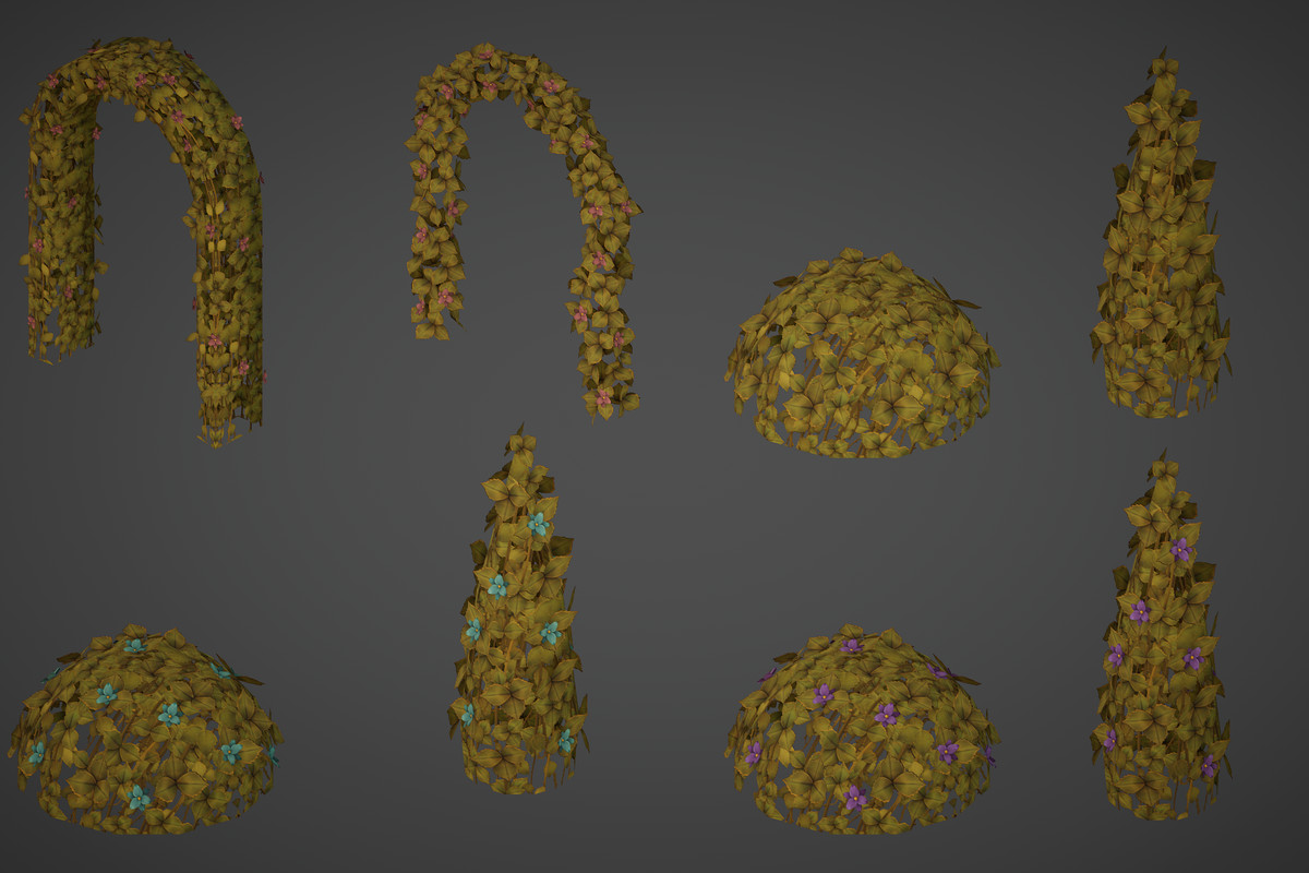 Ruins Forest Environment