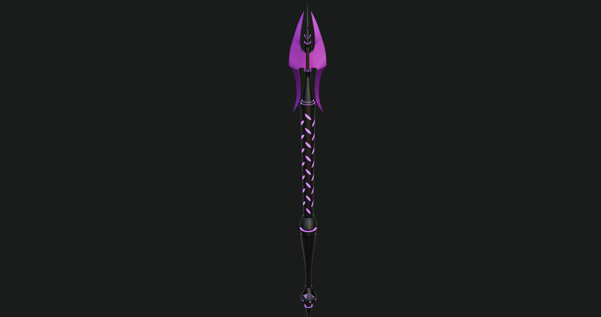 Fantasy Spear 02 URP and HDRP Textures
