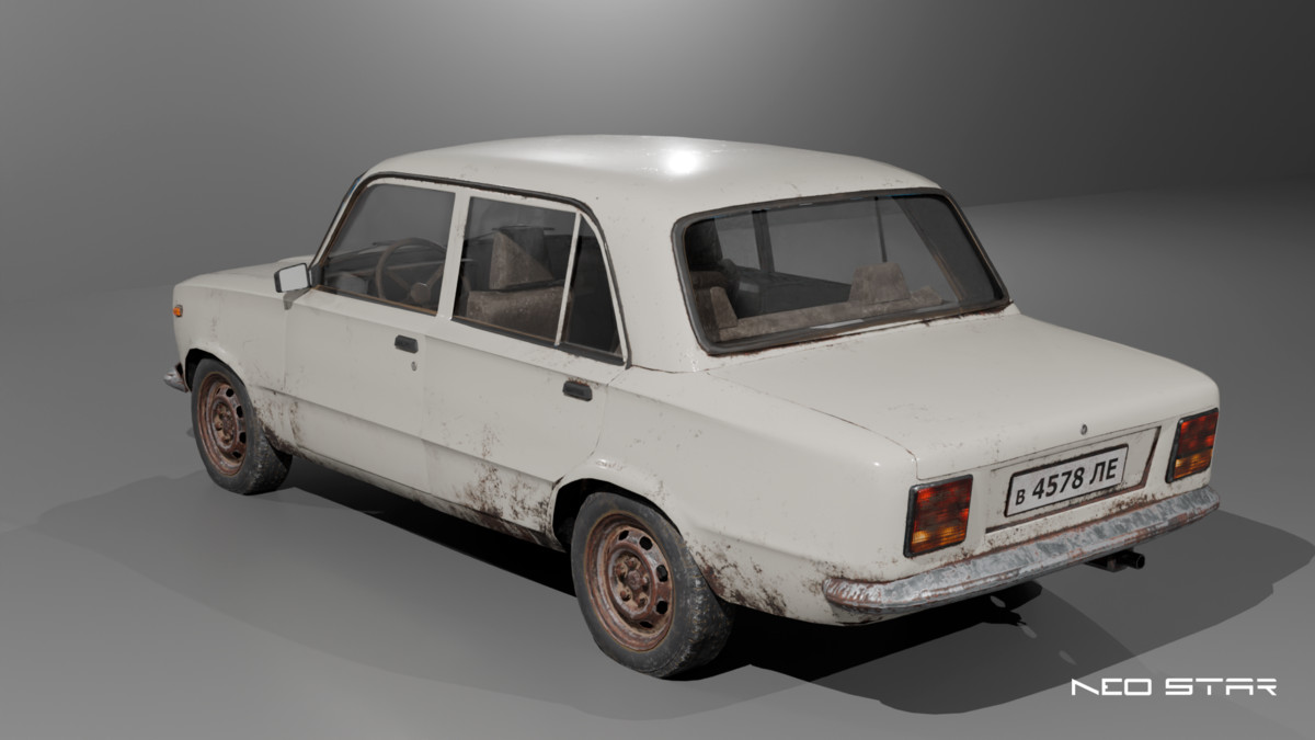 Old Soviet Cars Pack