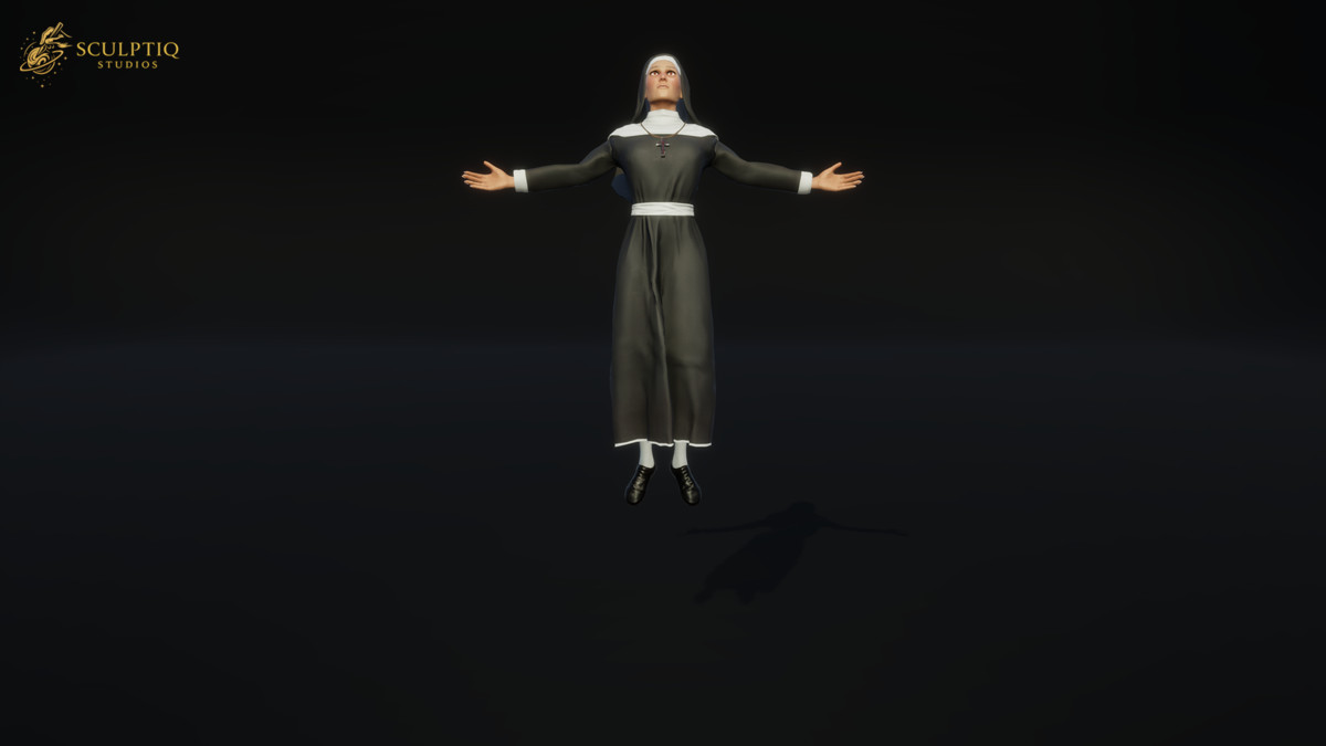 Nun / Possessed Nun - Dual Form Character