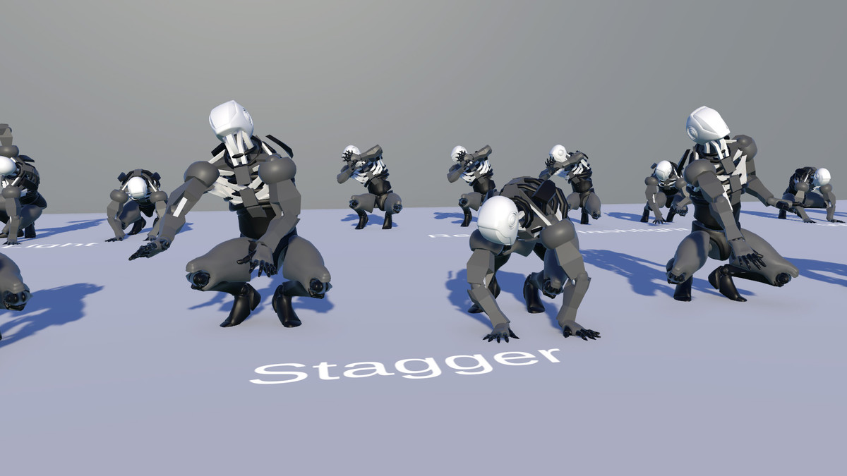 Crawling Ghoul Animations