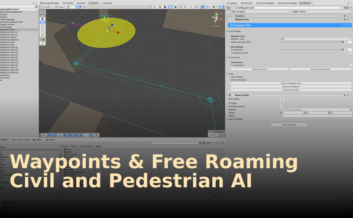 Enemy Masses | Massive Crowds, 1-Click Enemy AI, RTS Formations & Controller