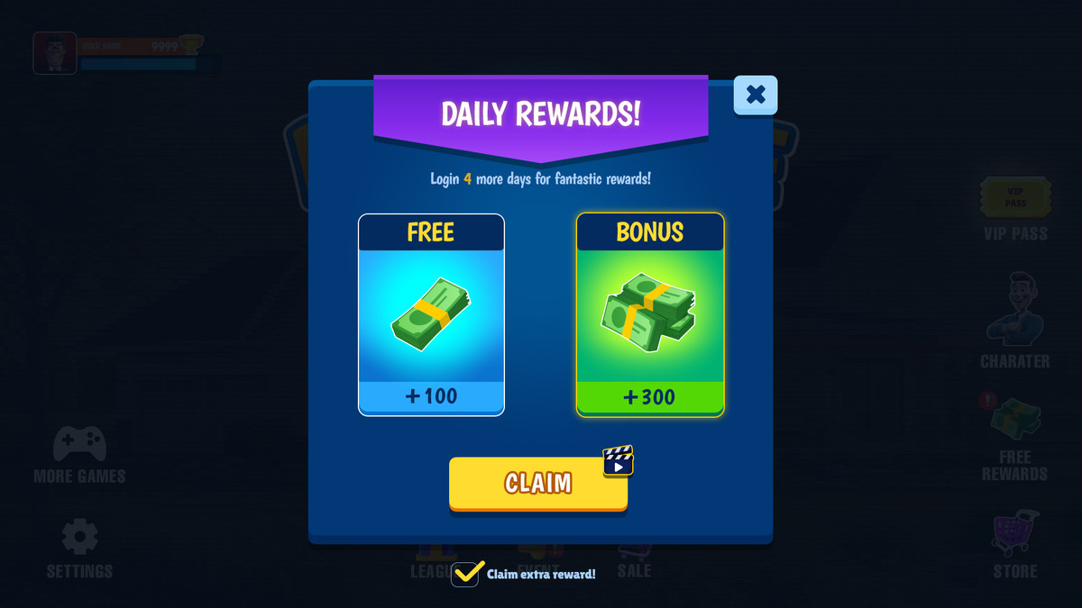 Modern Real Estate Tycoon UI Kit – Business Simulator Mobile Game GUI