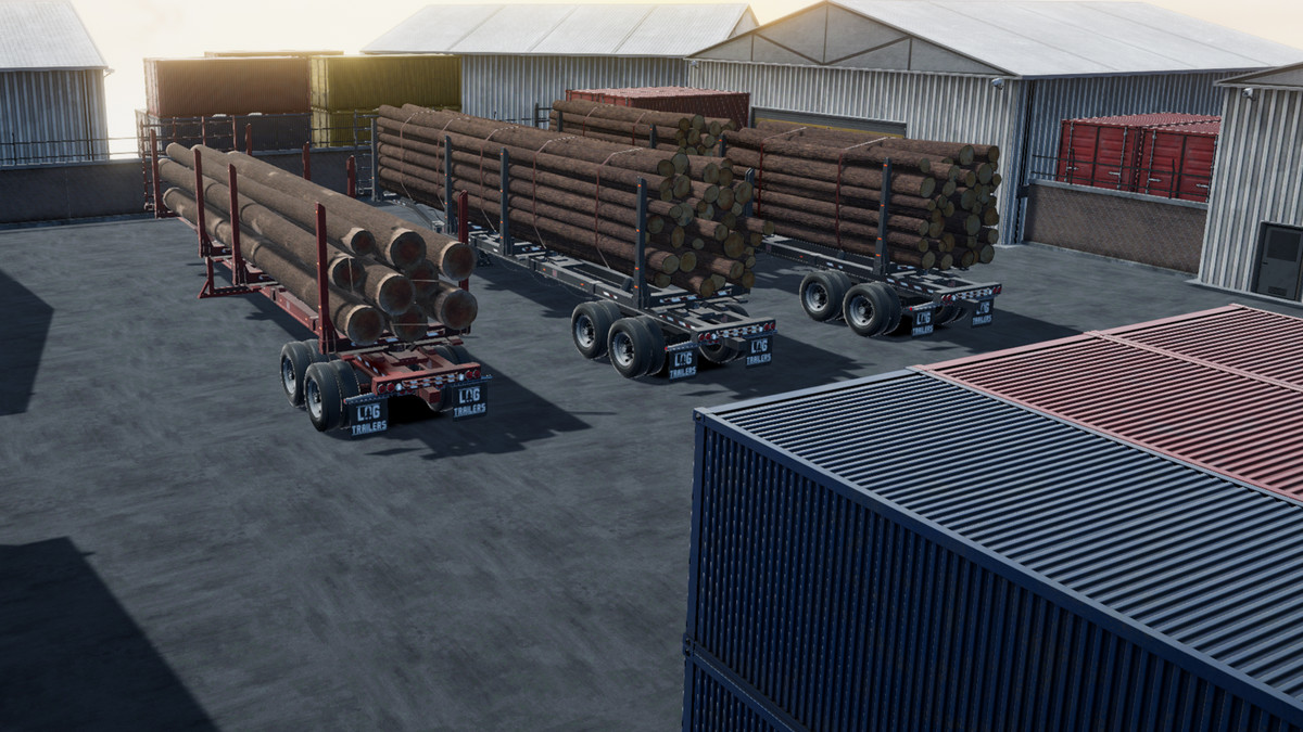 Cabover log truck