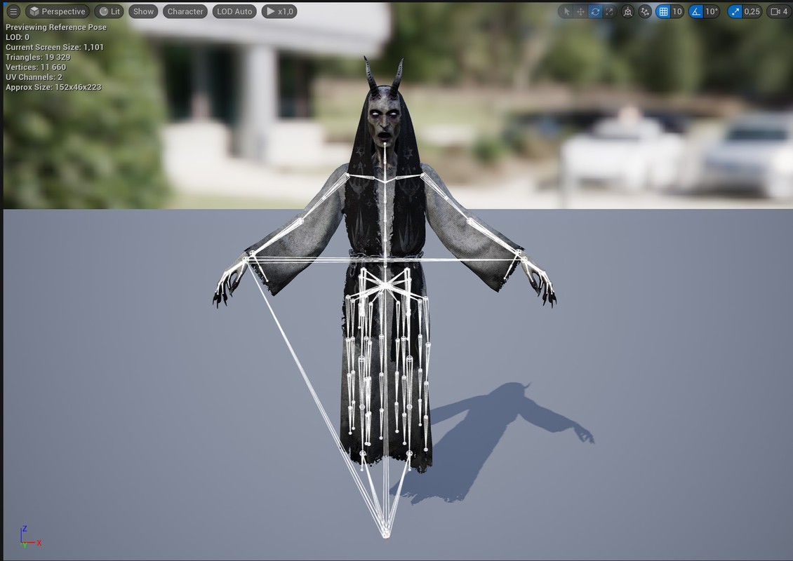 Flying Demon Ghost