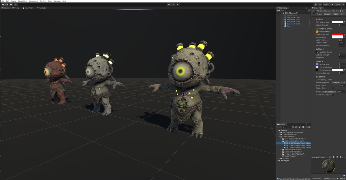 Chibi Necro Zombie Eye