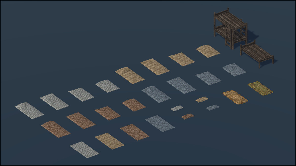 Cold Fortress - Retro Style Modular Environment Pack