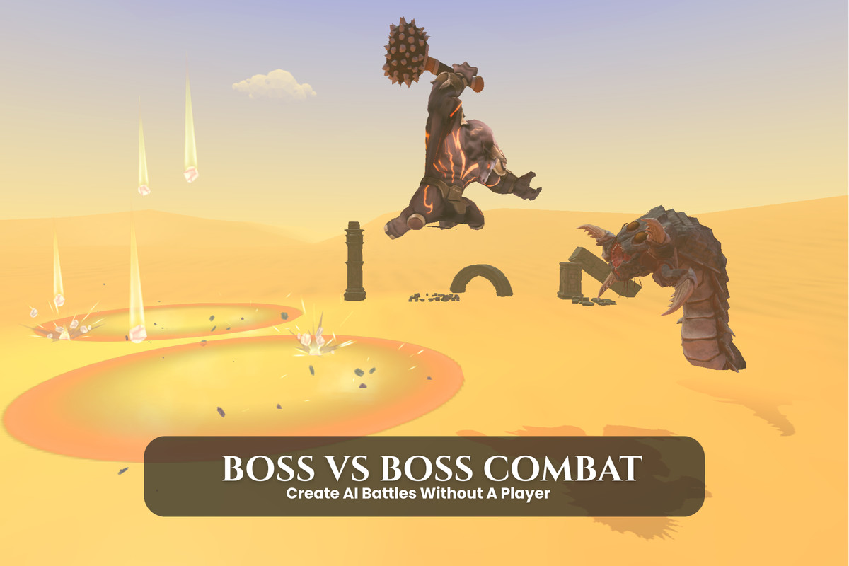 Boss AI Toolkit Mobile - Create Bosses, Enemies & Combat AI