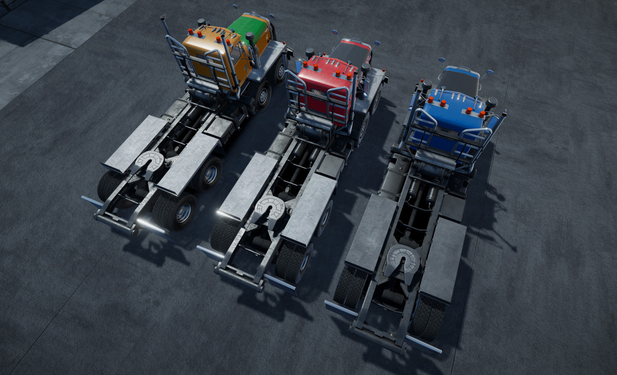 Twinsteer heavy truck