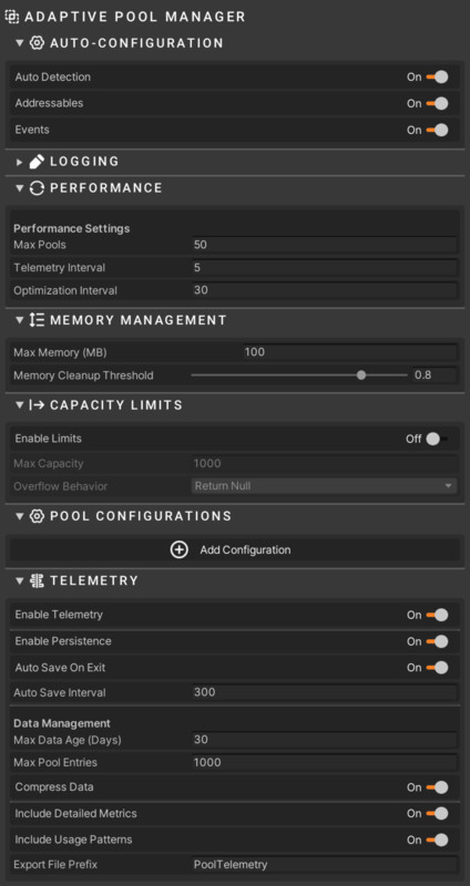 Adaptive Object Pool