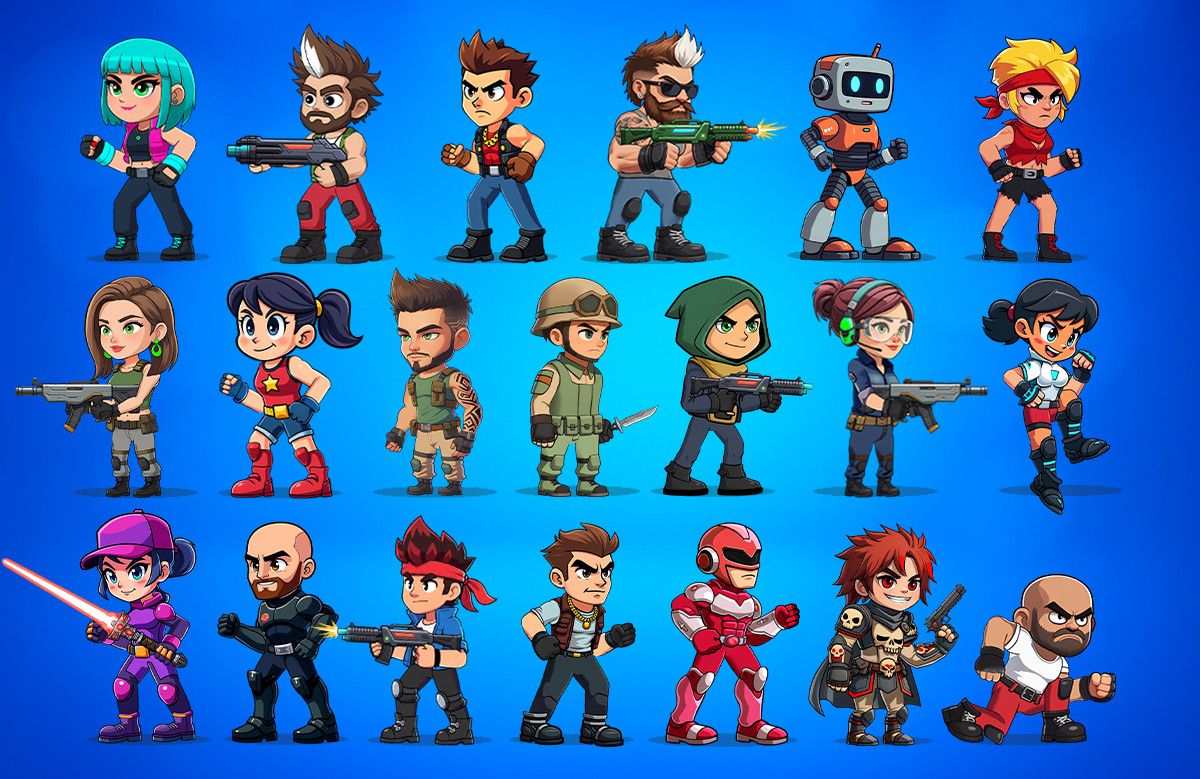 20 Prime Character Pack