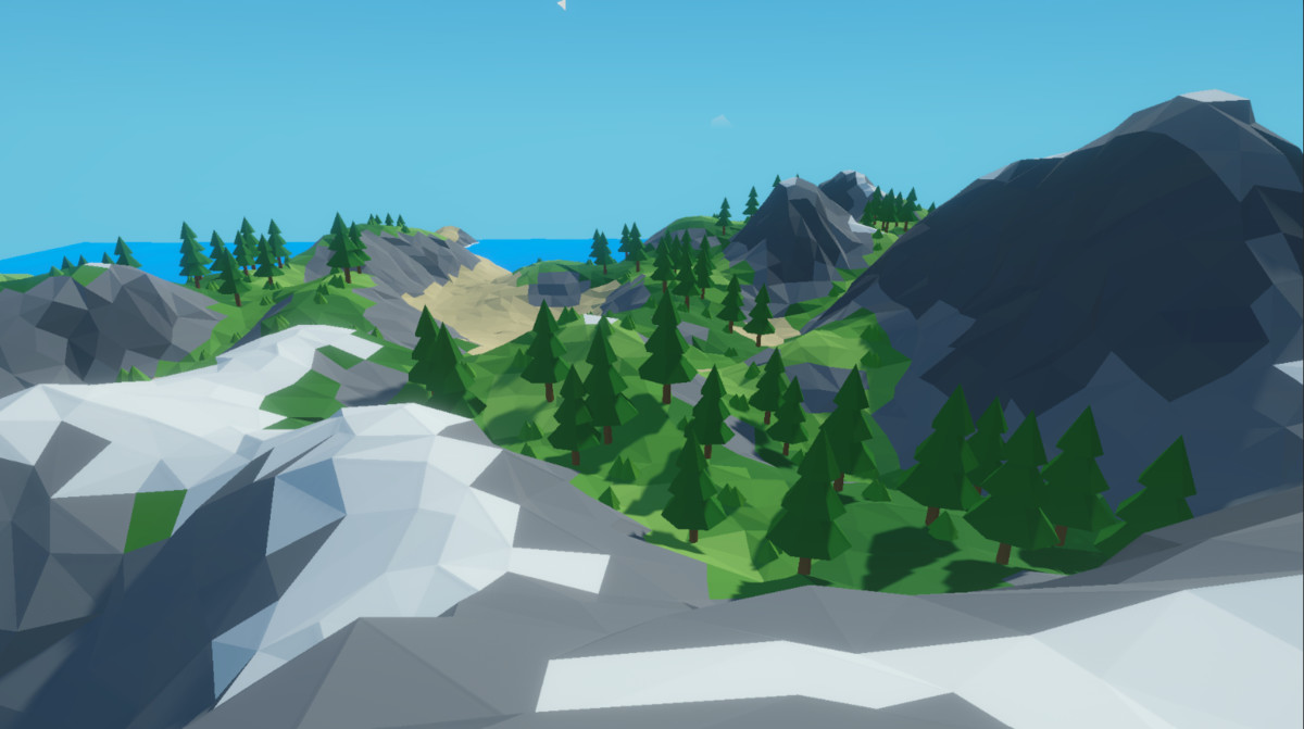 Facet: Low Poly & Blocky Terrain Editor
