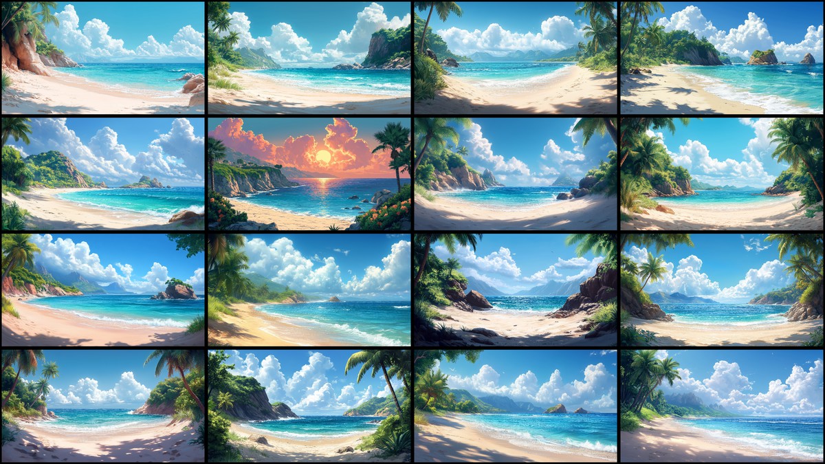 2D Backgrounds Huge Pack