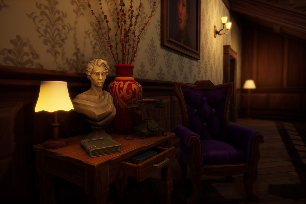 Stylized Victorian Mansion