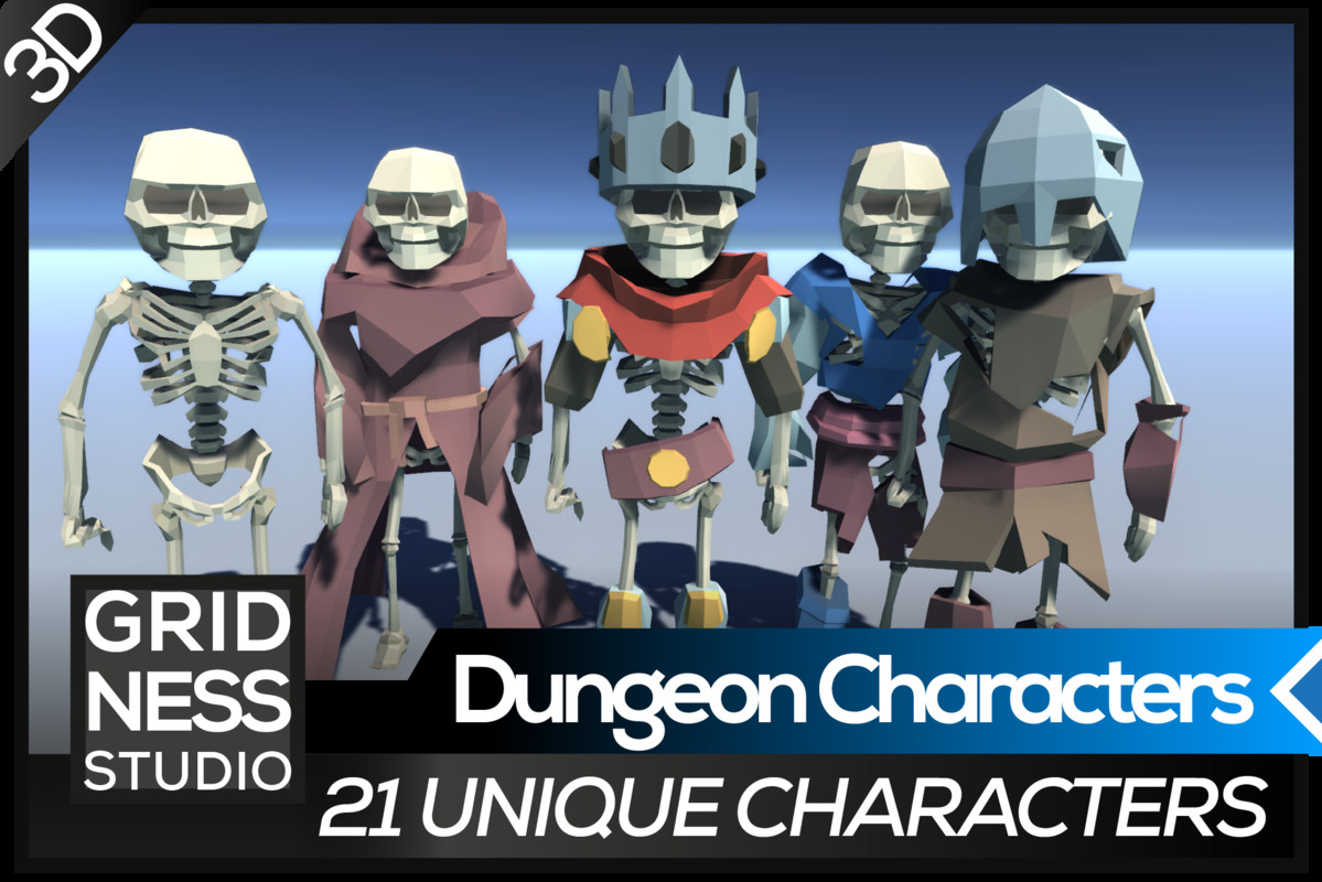 Dungeon Pack - Characters