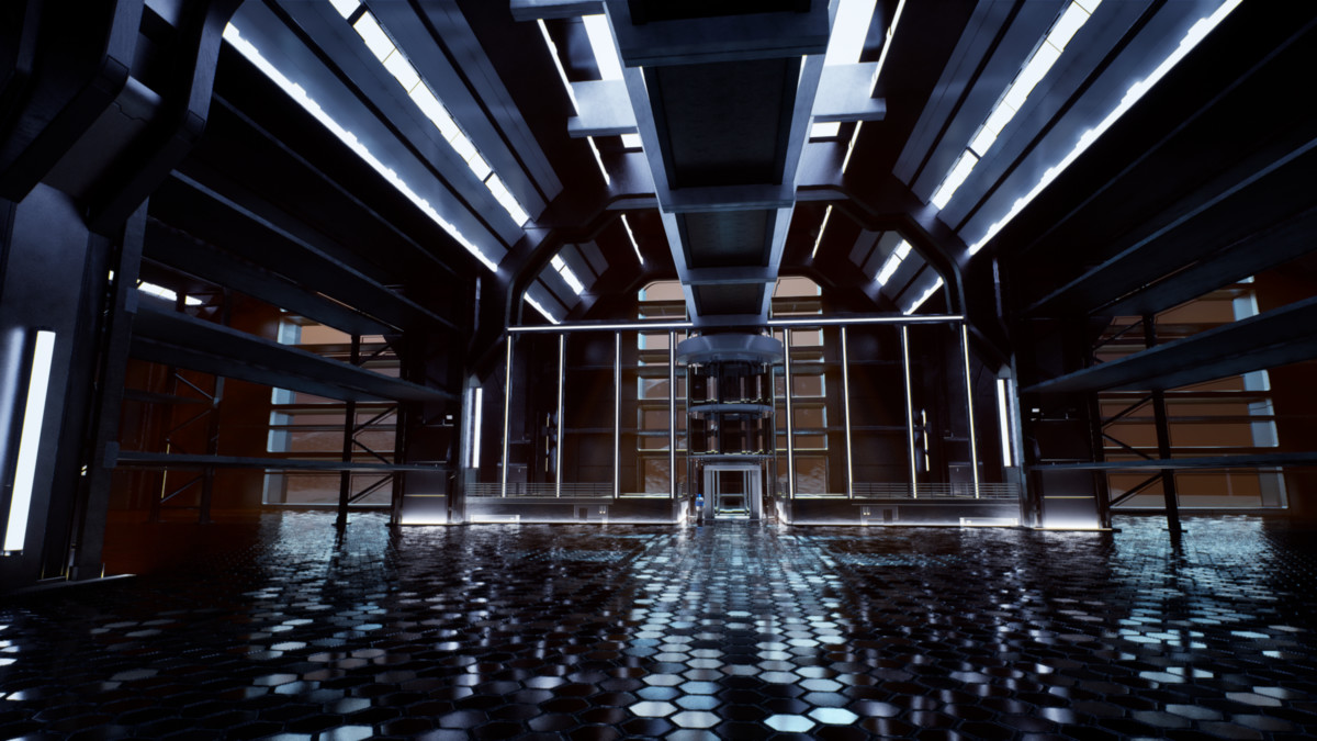 Futuristic Environment Kit Vol.3 – Sci-Fi Armory Facility