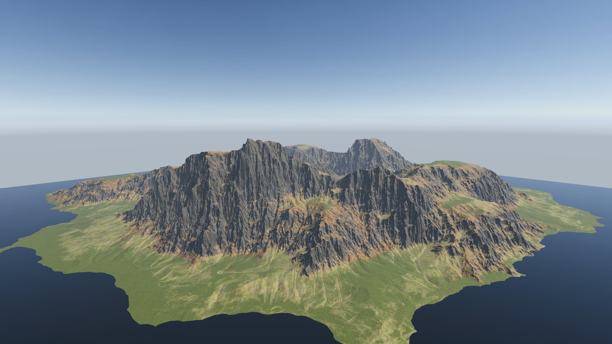 Procedural Island Terrains 8K