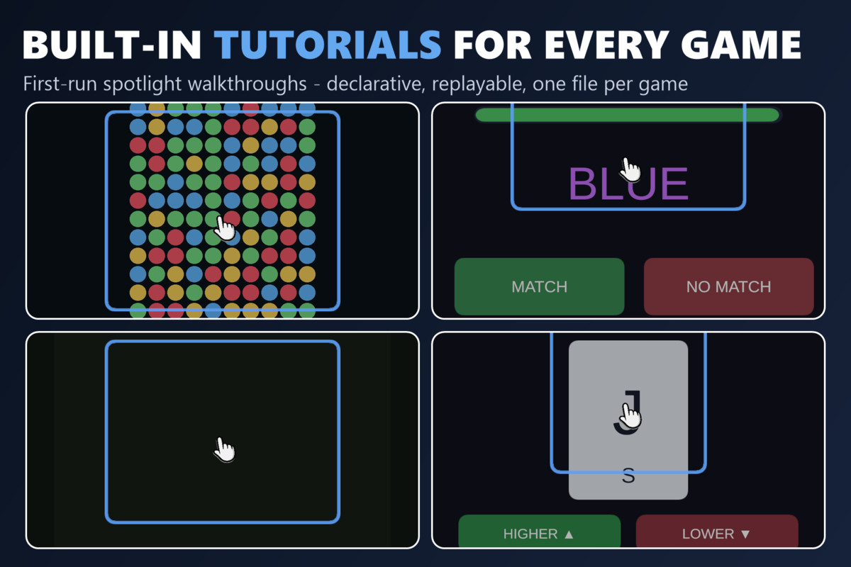 Mini Game Templates Casual 2.0 - 10 Casual Starters for Unity