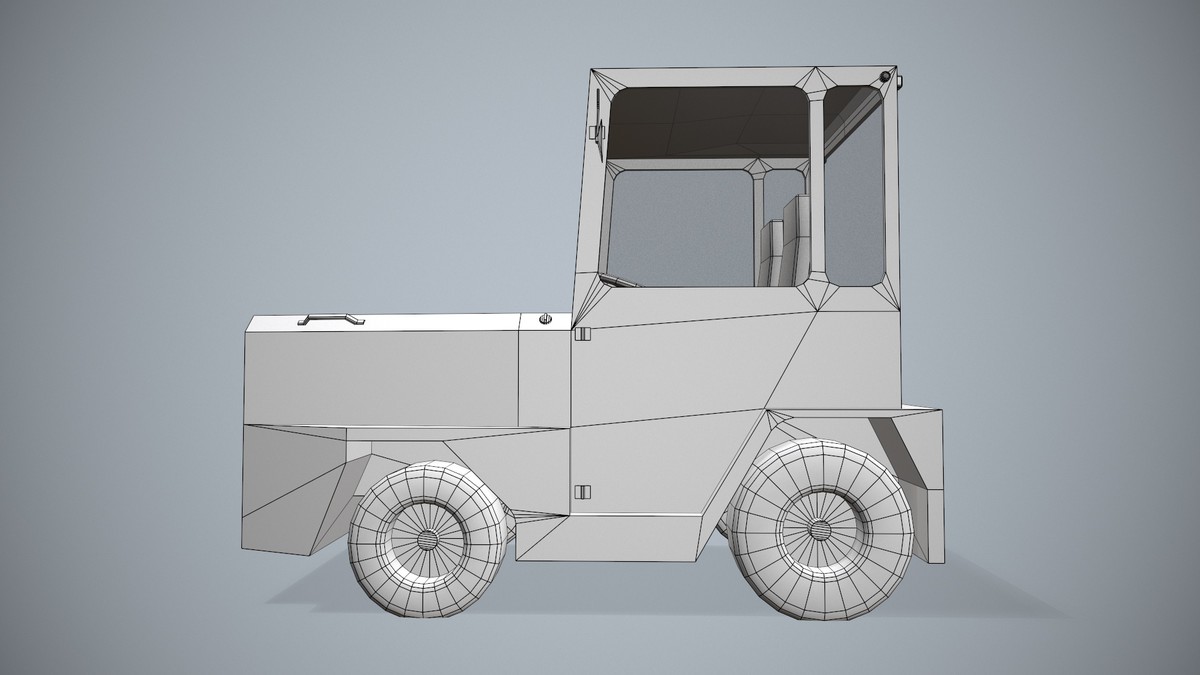Baggage Tractor (355)