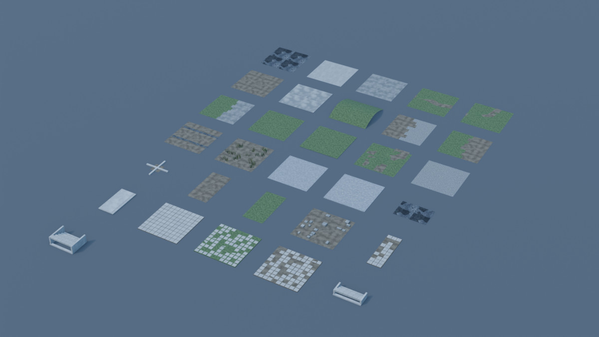 Soviet Panel Block Estate — Modular Urban Kit