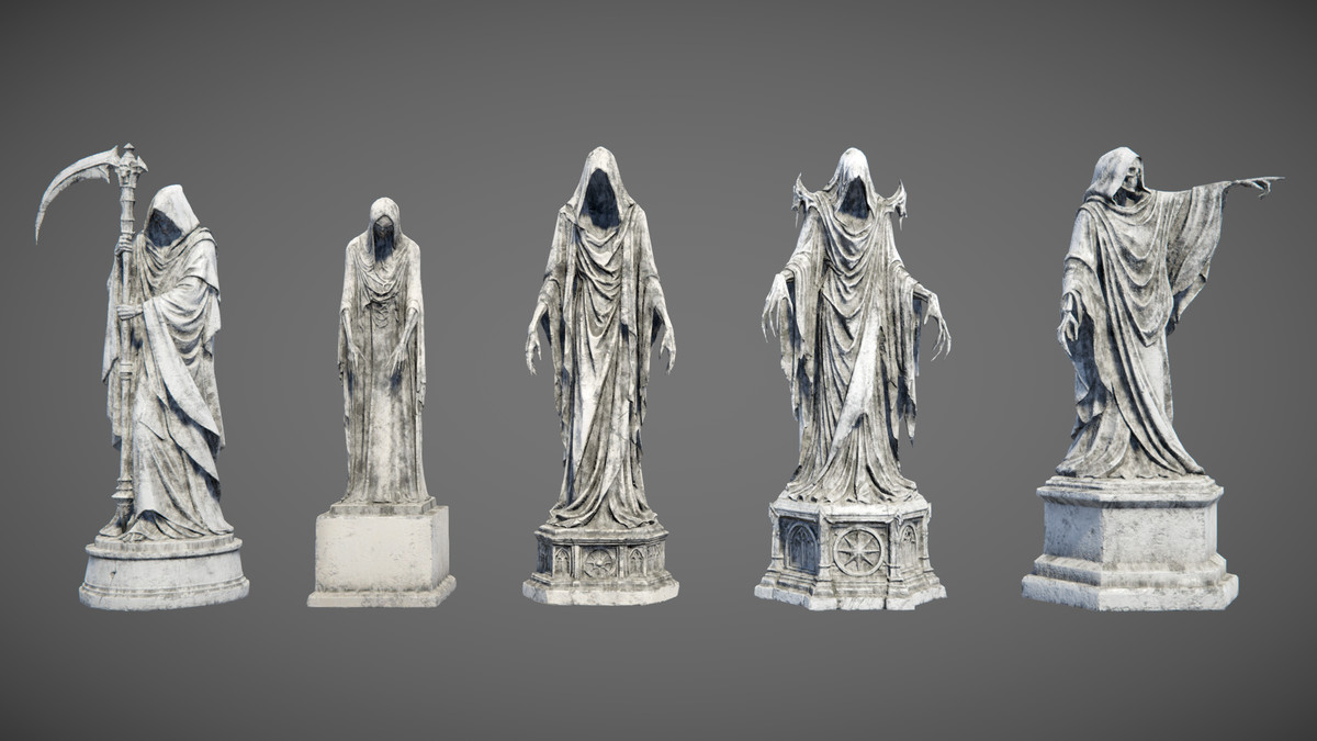 Haunted Statues