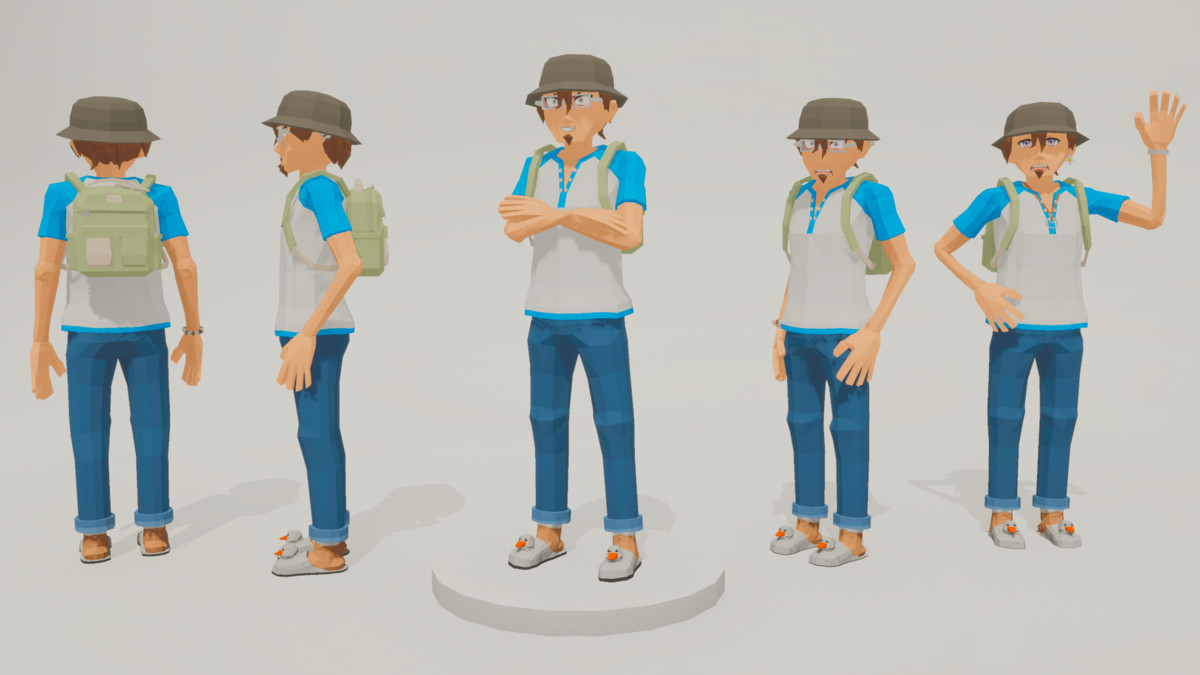 Anime Stylized Character Customizer