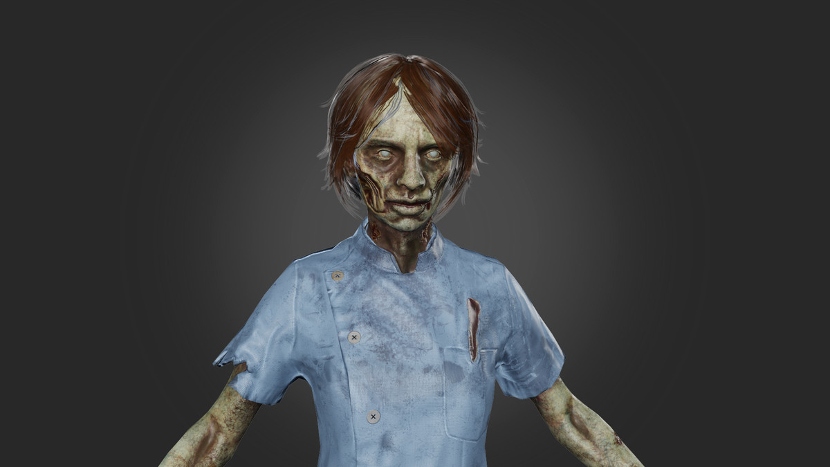 Zombie nurse_woman