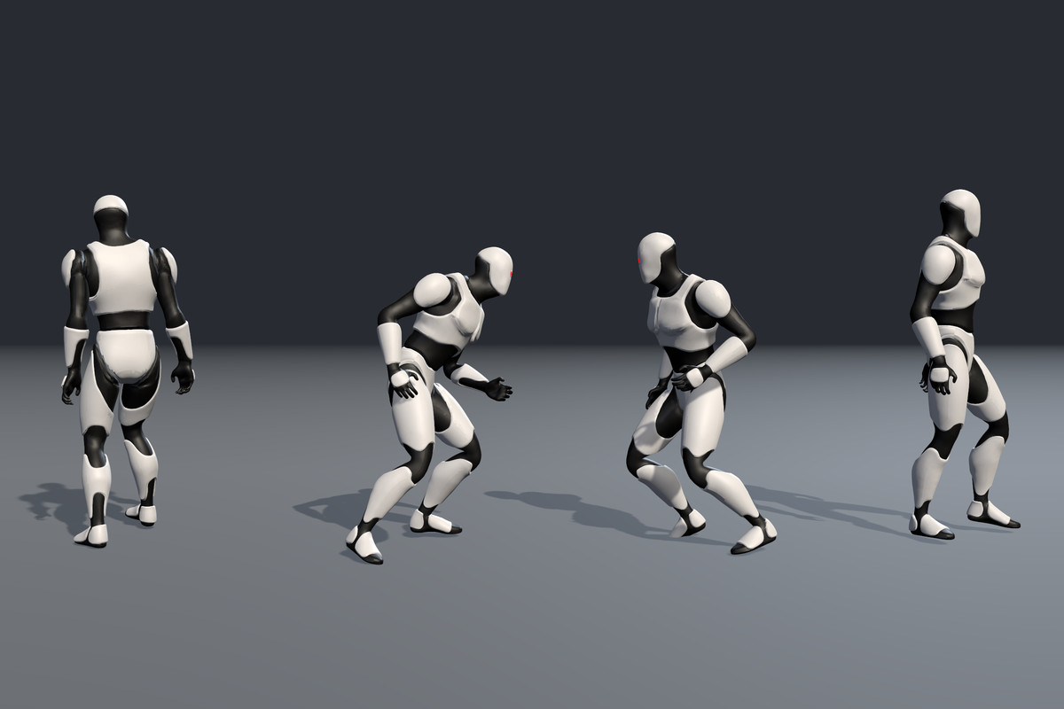 Male Movements Animation