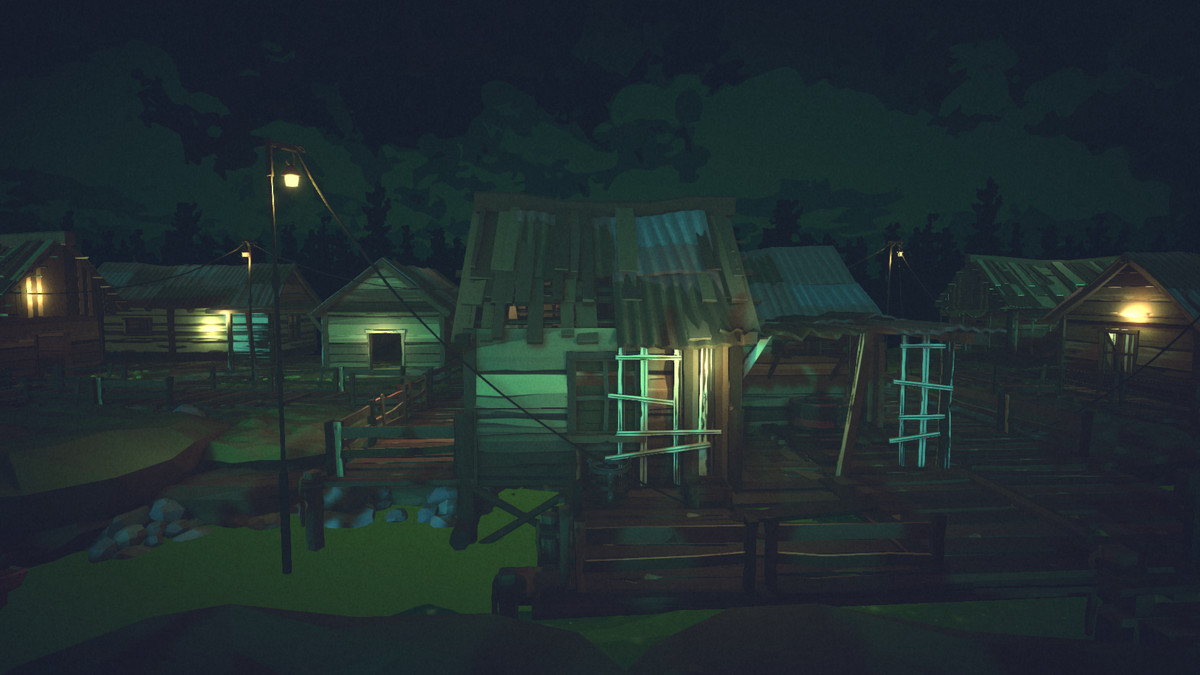 Low Poly Swamp Village – ModulaCraft PRO