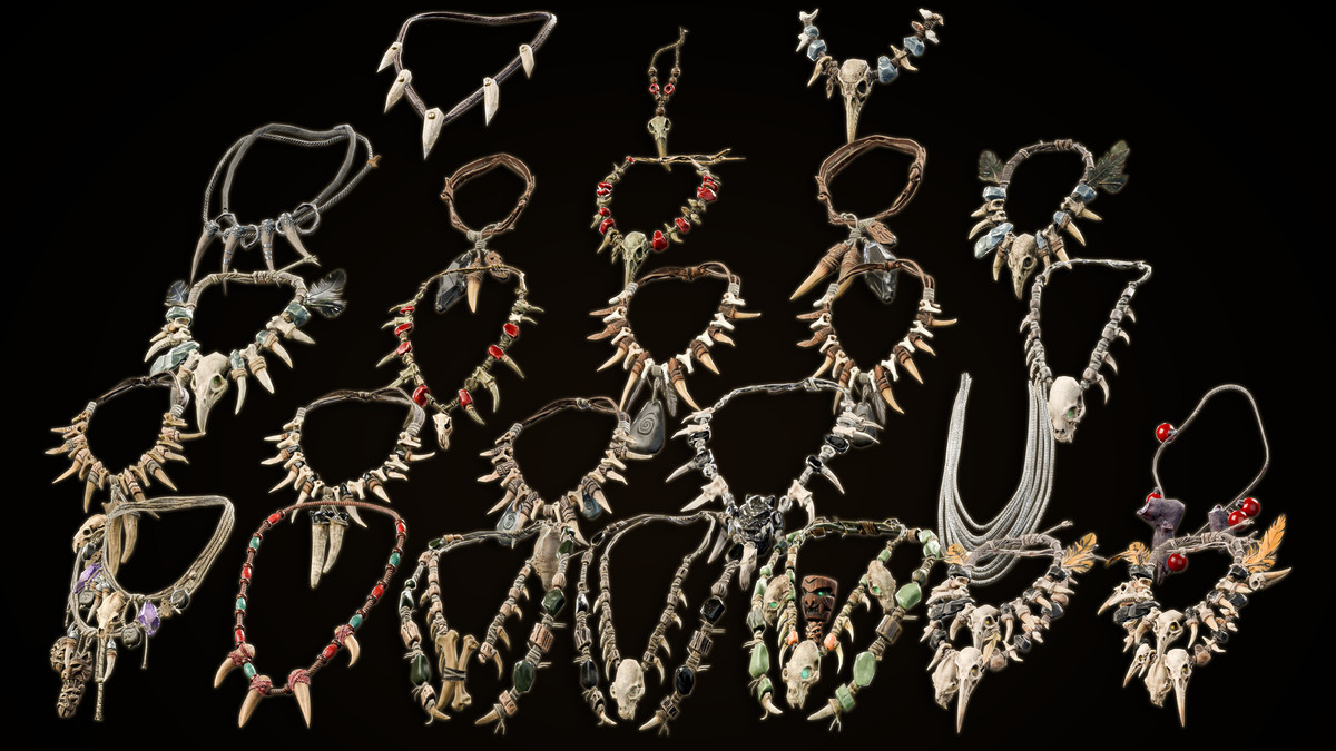 Fantasy Tribal Amulets Pack