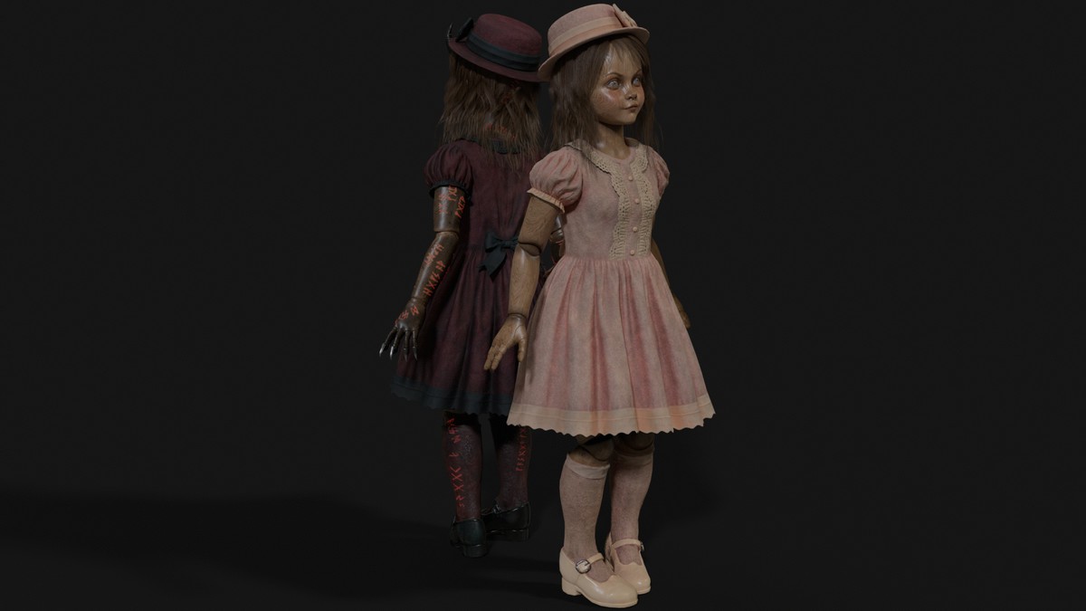 Mannequin girl — Doll and Demon Bundle