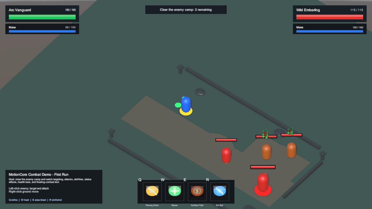 MotionCore - Top Down Combat Framework