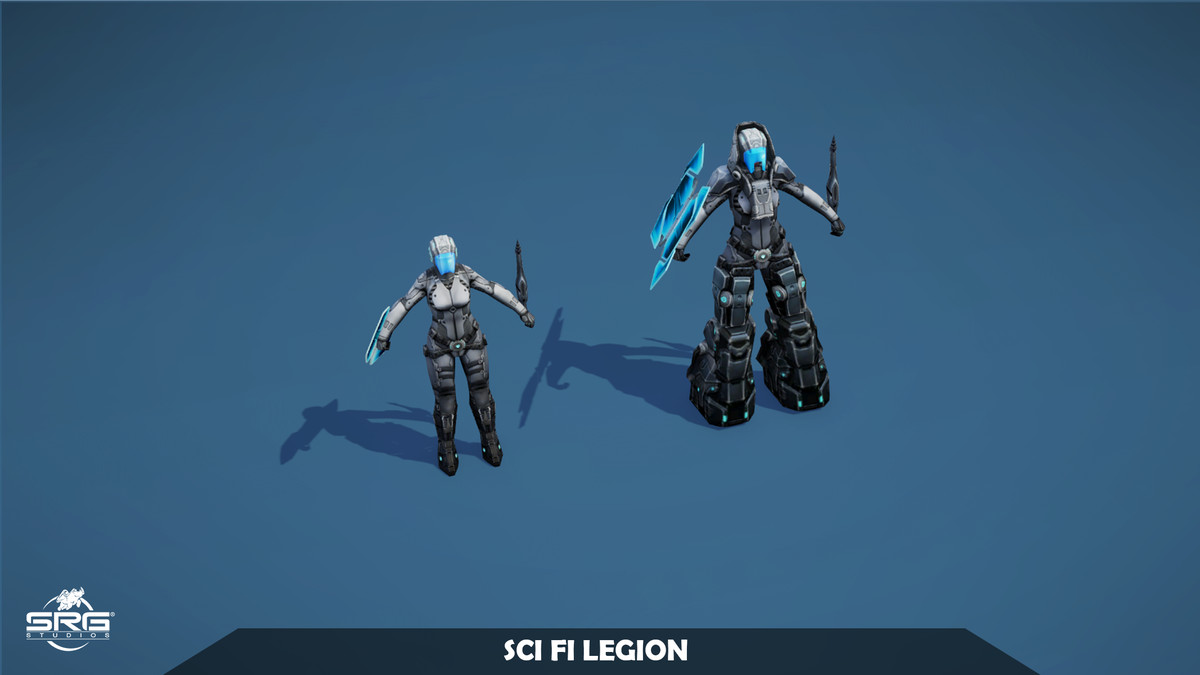 Ultra Legion - Sci Fi & Fantasy 3D Character Mega Pack