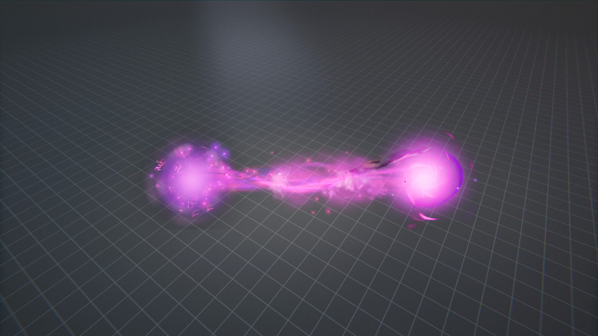 Stylized Laser Beam Attacks - 39 VFX