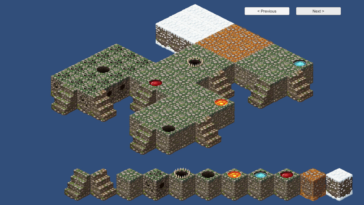 2D Isometric Modular Tileset – Dirt & Gravel