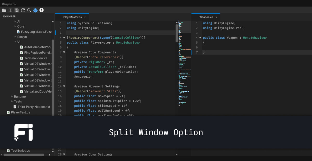 FuzzyIDE: Integrated Code & Terminal Environment