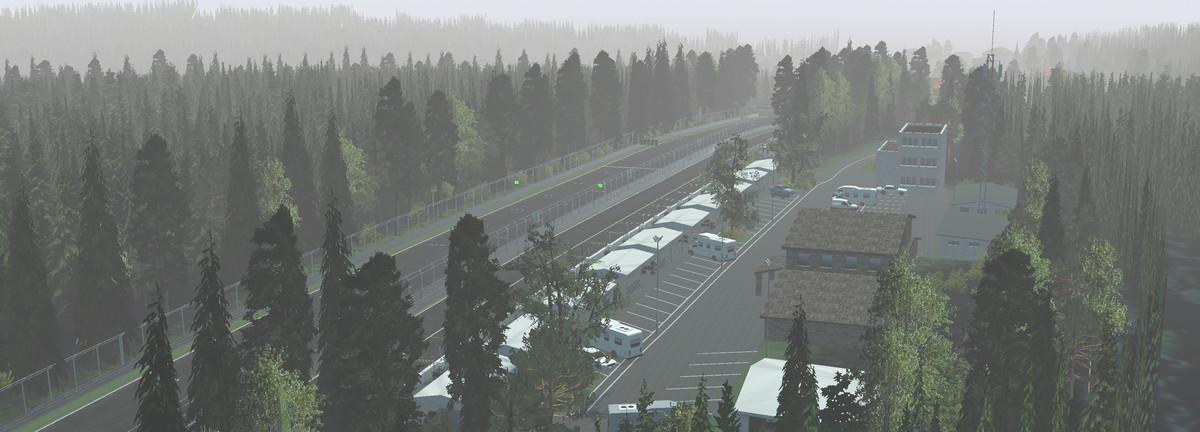 Realistic Race Track Schwarzwald