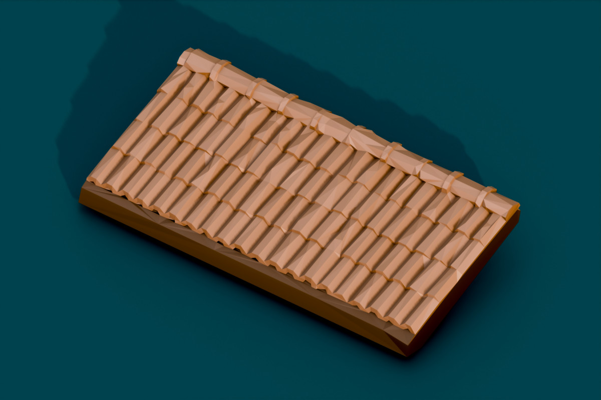 Low Poly Modular Medieval Building Kit